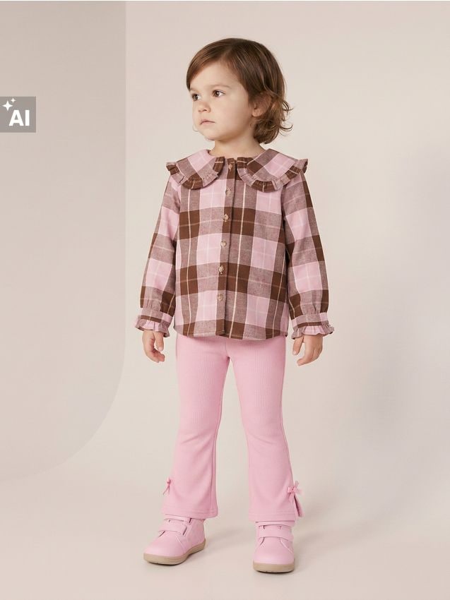 Sinsay - Cămașă din bumbac în carouri - multicolor
