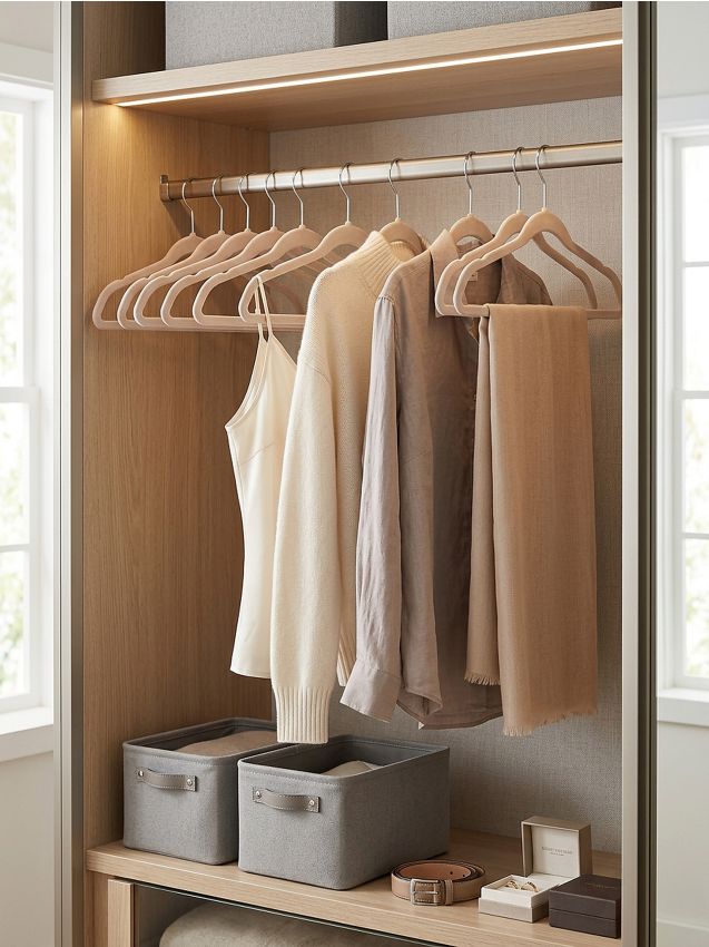 Sinsay - Set de 10 umerașe - bej