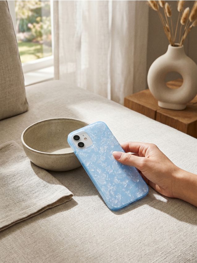 Sinsay - Husă de protecție pentru iPhone 11/XR - light blue