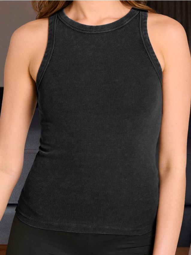 Sinsay - Tank top - negru
