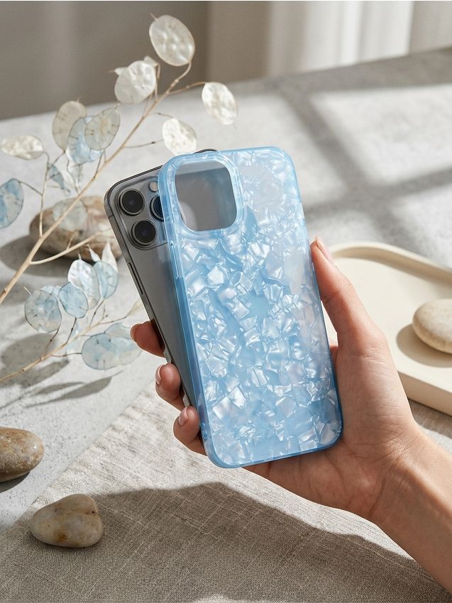 Sinsay - CASE FOR CELLPHONE - light blue