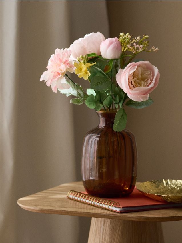 Sinsay - Plantă artificială decorativă - roz-pastel