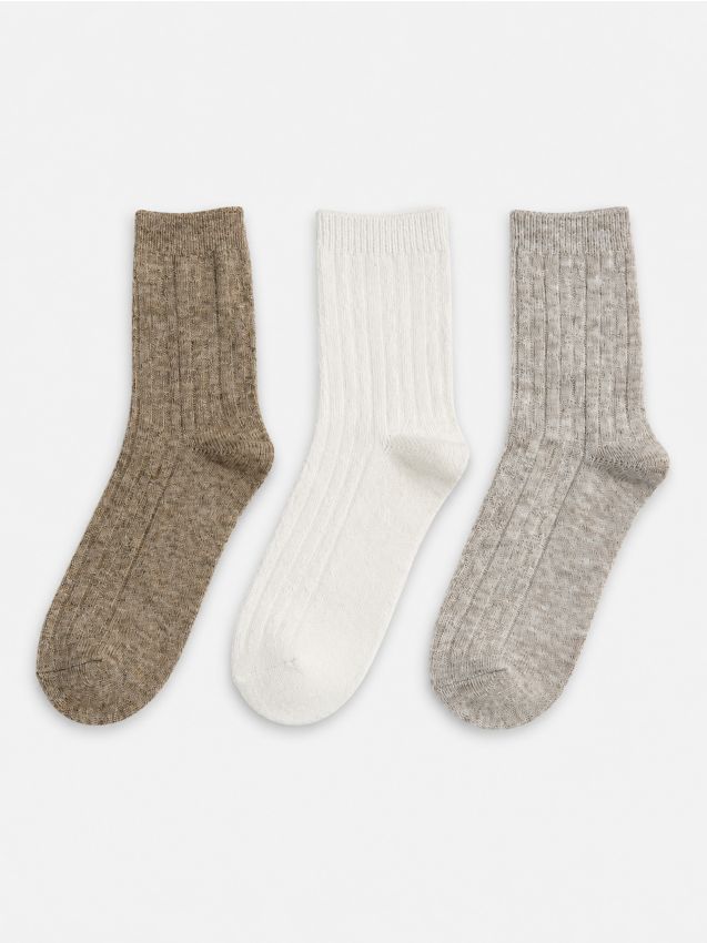 Sinsay - Șosete 3 pack - multicolor