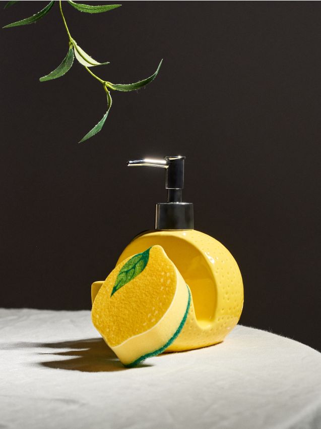 Sinsay - Dozator pentru detergent de vase - galben