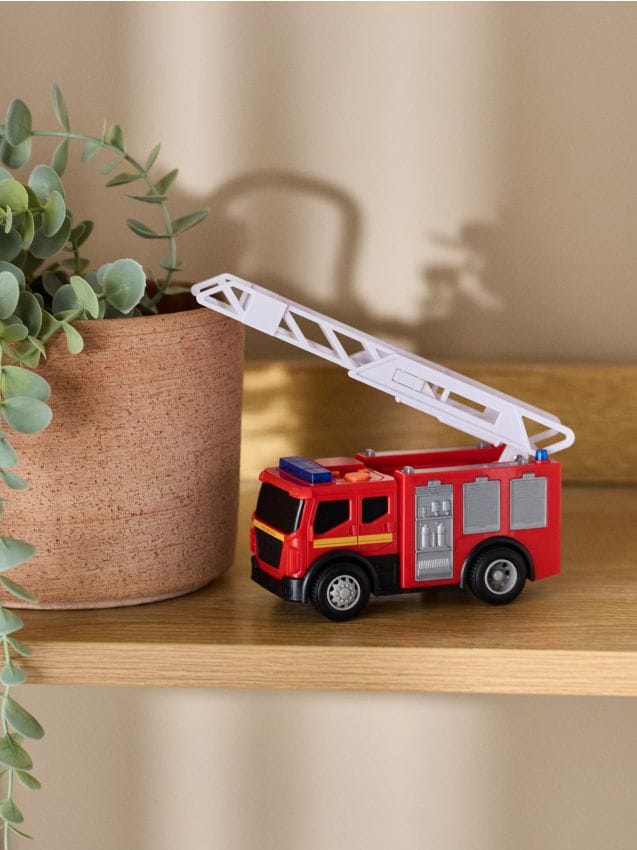 Sinsay - Hračka – Hasičské auto s výsuvným rebríkom - červená