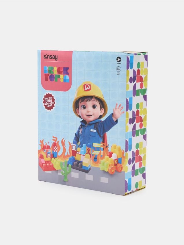 Sinsay - Stavebnicové kocky - čierna