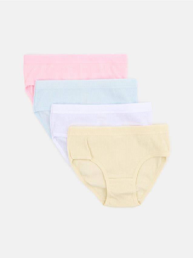 Sinsay - Chiloți reiați tip slip 4-pack - multicolor