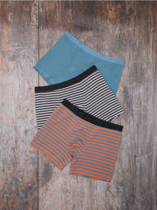 Confezione Da 3 Boxer Con Stampa Colore Grigio Scuro - - 044IG-90X - Foto 8