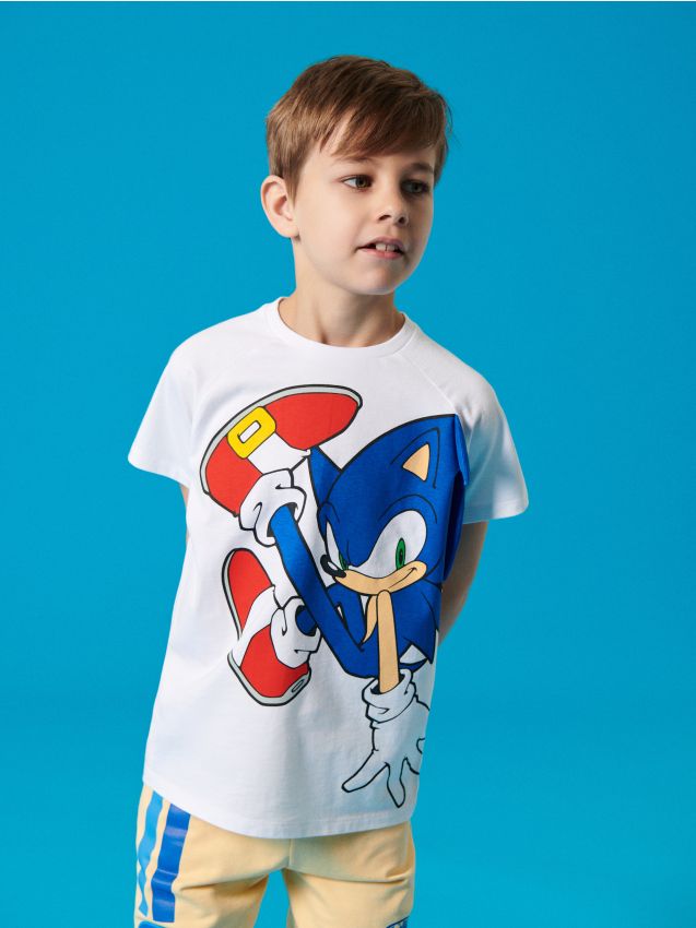 Majica kratkih rukava Sonic the Hedgehog - SINSAY