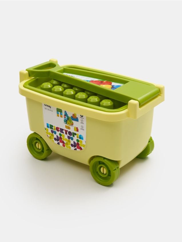 Sinsay - Hračka – Vagoník s kockami - zelená