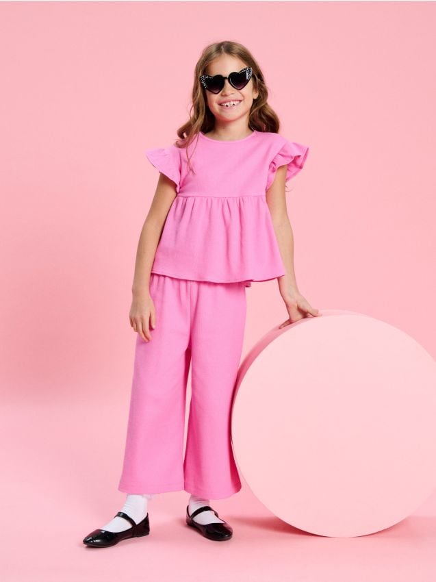 Sinsay - Úpletová súprava - ružová