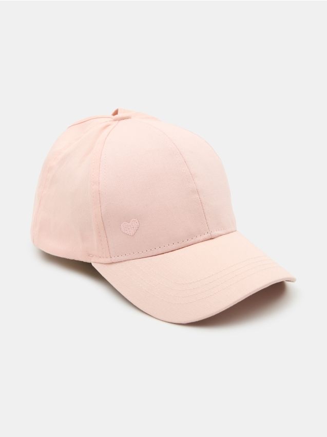 Sinsay - Șapcă din bumbac cu deschidere pentru coadă de cal - multicolor