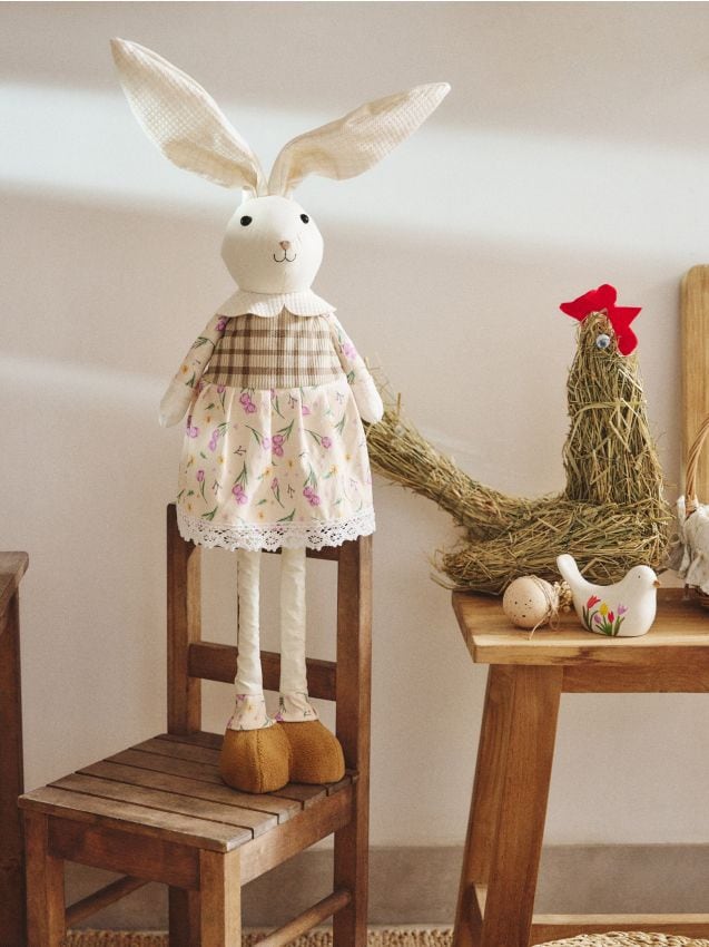 Sinsay - Decorațiune de Paște în picioare în formă de iepuraș - multicolor