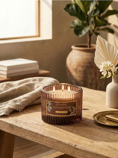 Duftkerze Jasmine Sandalwood