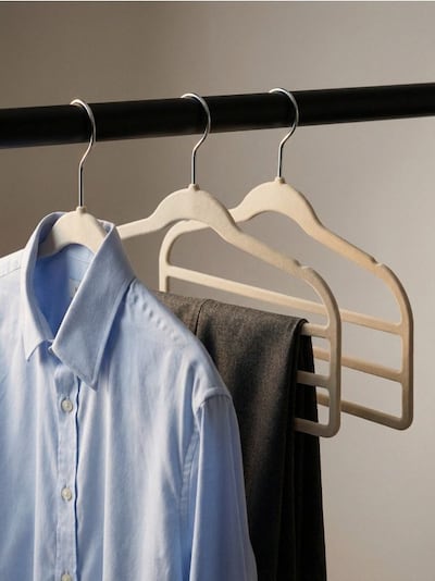 Набір оксамитових вішалок 3 pack