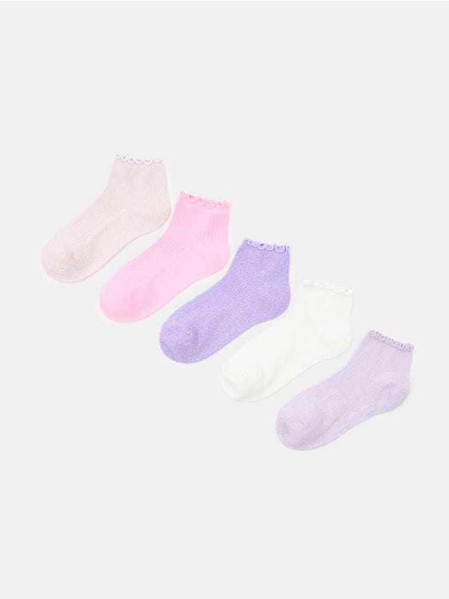 Sinsay - Șosete Glezna Ribat 5 Bucăți - multicolor