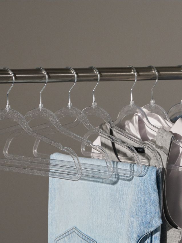 Sinsay - Set de umerașe 8 pack - argintiu