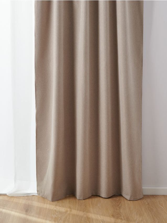 Sinsay - Záclona súprava 2 - béžová