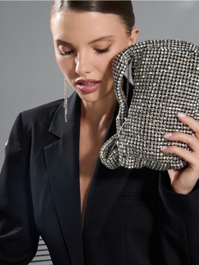 Sinsay - Kabelka typu hobo - viacfarebná