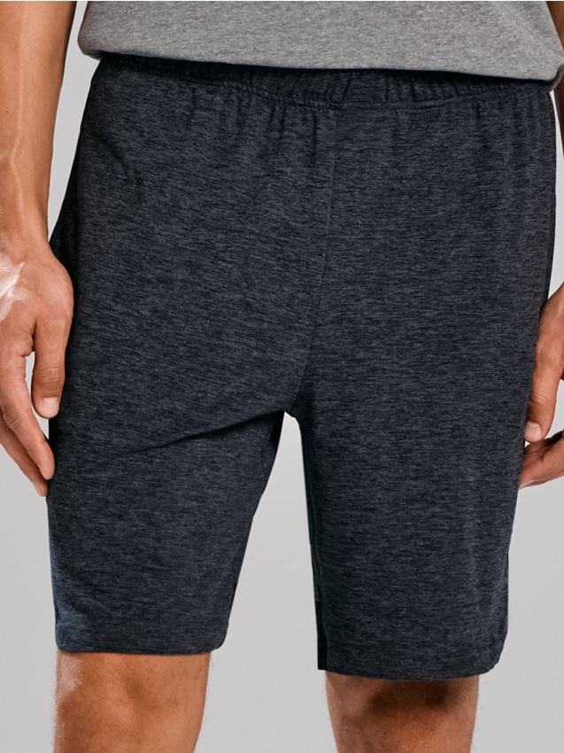 Sinsay - Pantaloni scurți sport SNSY PERFORMANCE - gri-închis