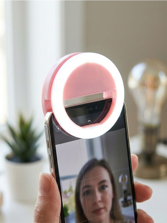 Sinsay - Lumină LED pentru selfie - roz