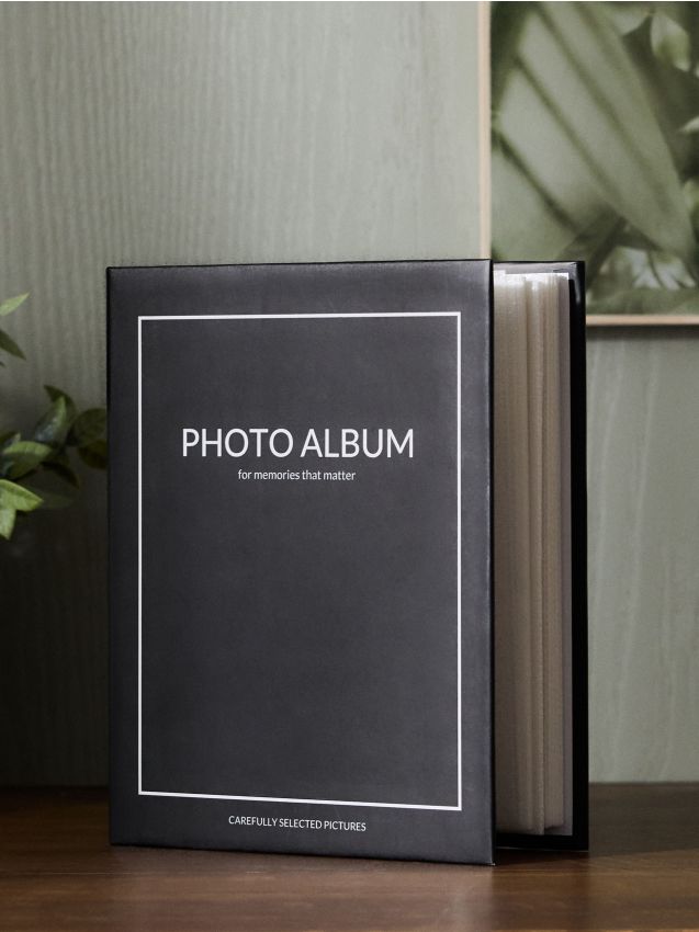 Sinsay - Album foto - negru