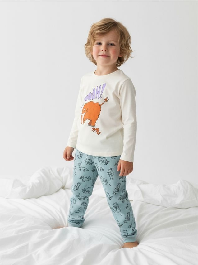 Sinsay - Dvojdielne pyžamo - krémová