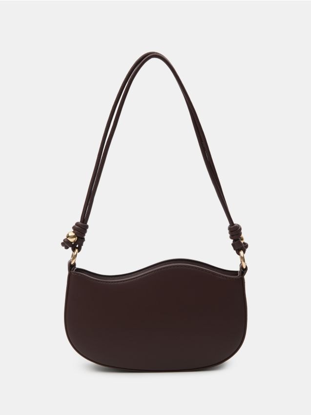 Sinsay - Kabelka typu hobo - hnedá