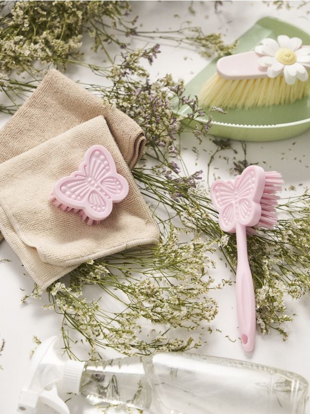 Sinsay - Čistiace kefy v tvare motýľov 2 kusy - ružová