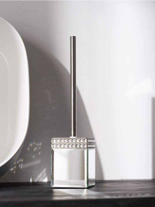 Sinsay - Perie de toaletă cu efect de oglindă - argintiu