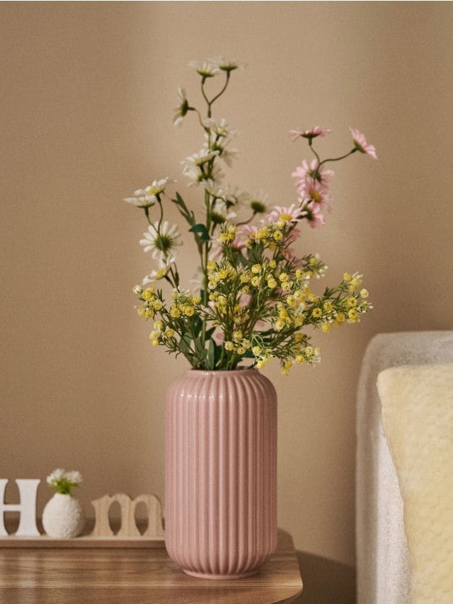 Sinsay - Buchet de flori decorative - galben-deschis