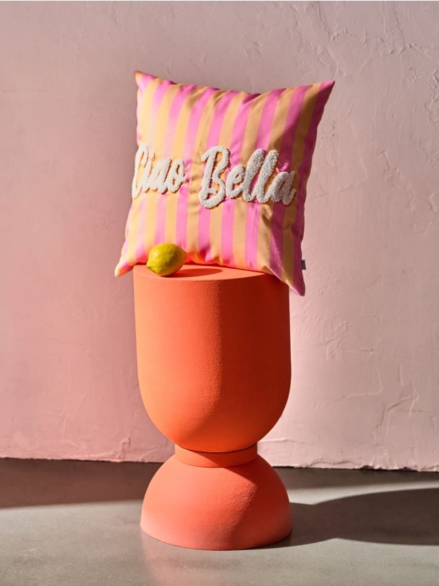 Sinsay - Față de pernă - oranj-deschis