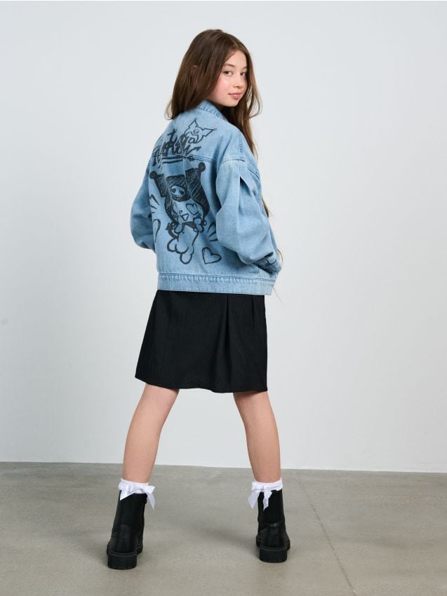 Geacă din denim Hello Kitty - SINSAY