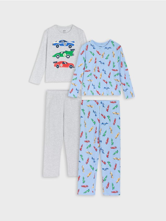 Sinsay - Dvojdielne pyžamy – balenie 2 kusy - svetlošedá