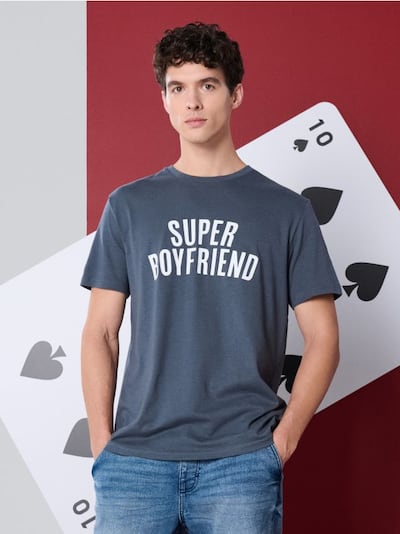 Pamučna majica sa natpisom