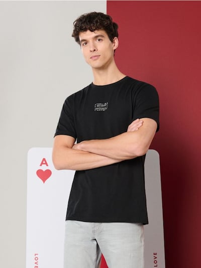 Pamučna majica sa natpisom