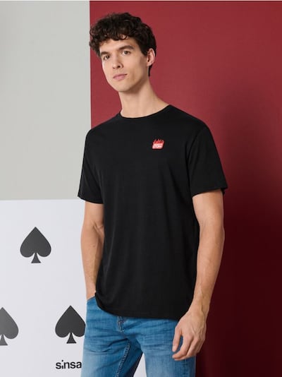 Бавовняна футболка з коротким рукавом