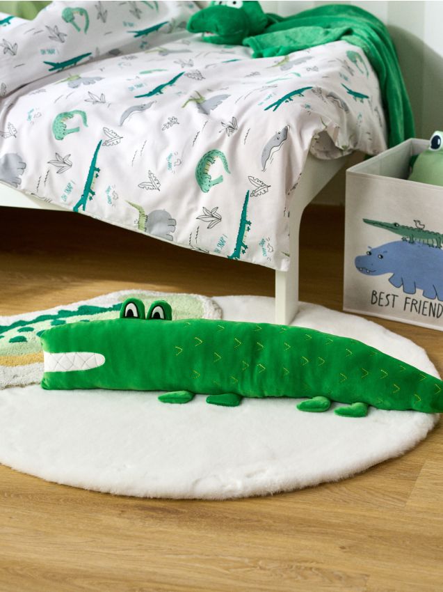 Sinsay - Pernă cu blană sintetică - verde