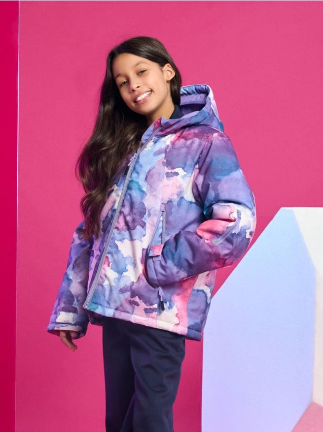 Sinsay - Jachetă puffer cu glugă - multicolor