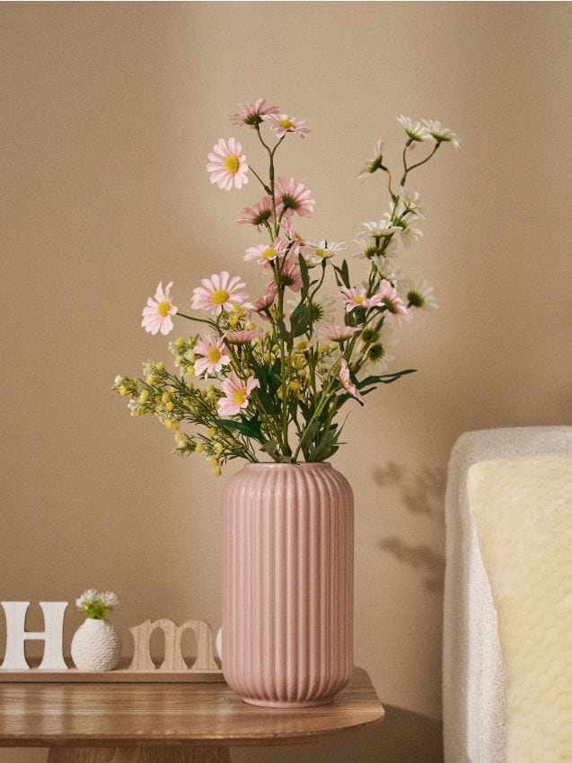 Sinsay - Plantă decorativă în formă de ramură - roz-pastel