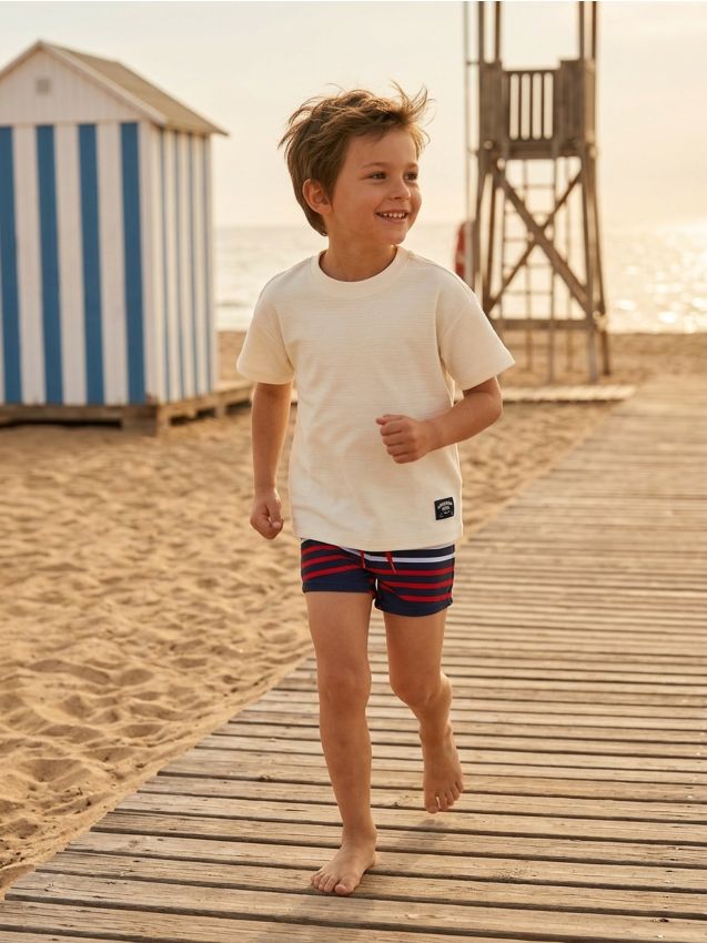 Sinsay - Kąpielówki w paski - wielobarwny