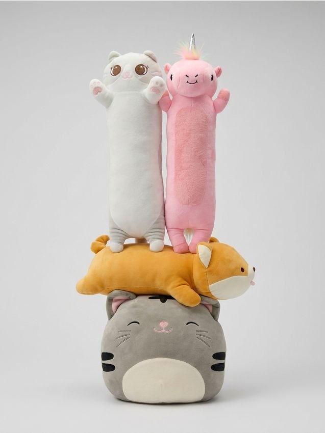 Sinsay - Unicorn de pluș lung - roz-pastel