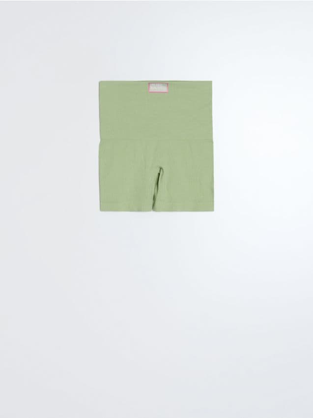 Sinsay - Pantaloni scurți biker - verde-pal