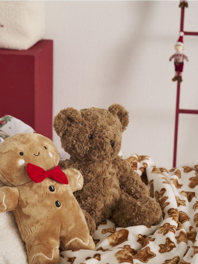 Sinsay - Plyšový macko - hnedá