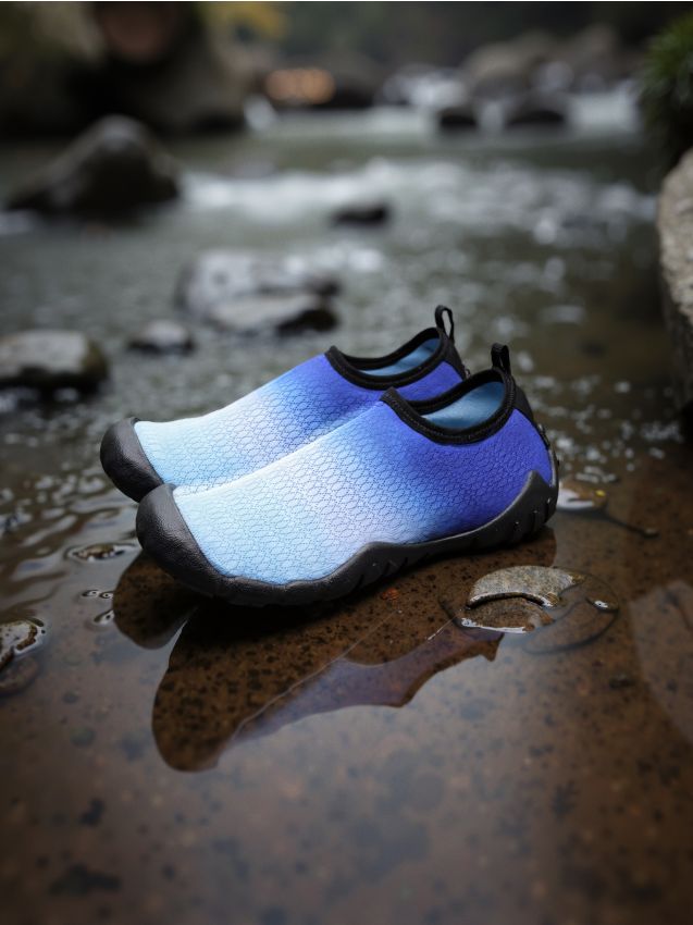 Sinsay - Pantofi de plajă cu model în gradient - albastru