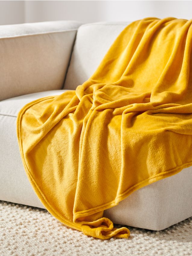 Sinsay - Pătură cu imprimeu Harry Potter - chihlimbariu