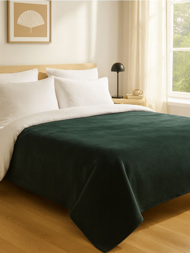 Sinsay - Posteľná prikrývka - zelená