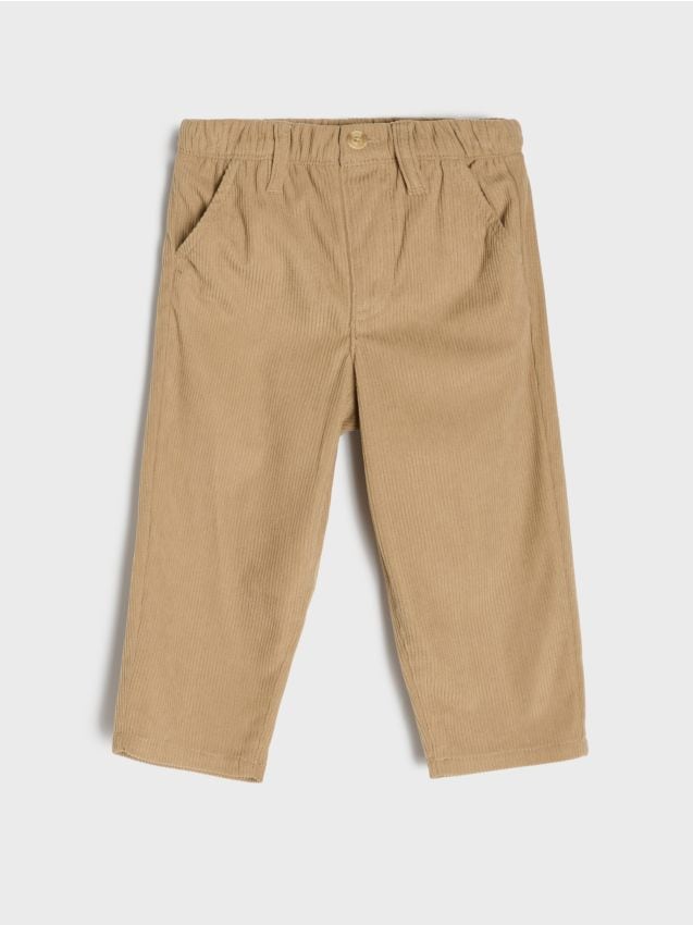 Sinsay - Pantaloni slim fit - bej