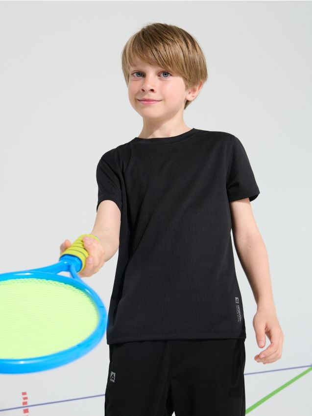 Sinsay - Tricou Active - negru