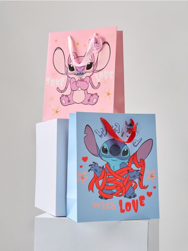 Sinsay - Pungi de cadou Lilo & Stitch 2 pack - multicolor